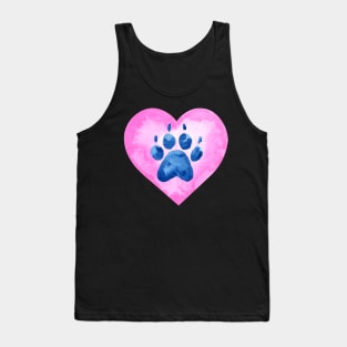 Dogs are love! Pink Tank Top